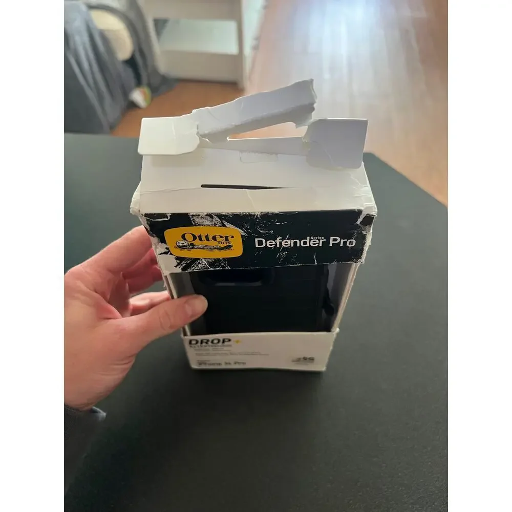 OtterBox Defender Pro Series Case and Holster for iPhone 14 in Black, New in Box